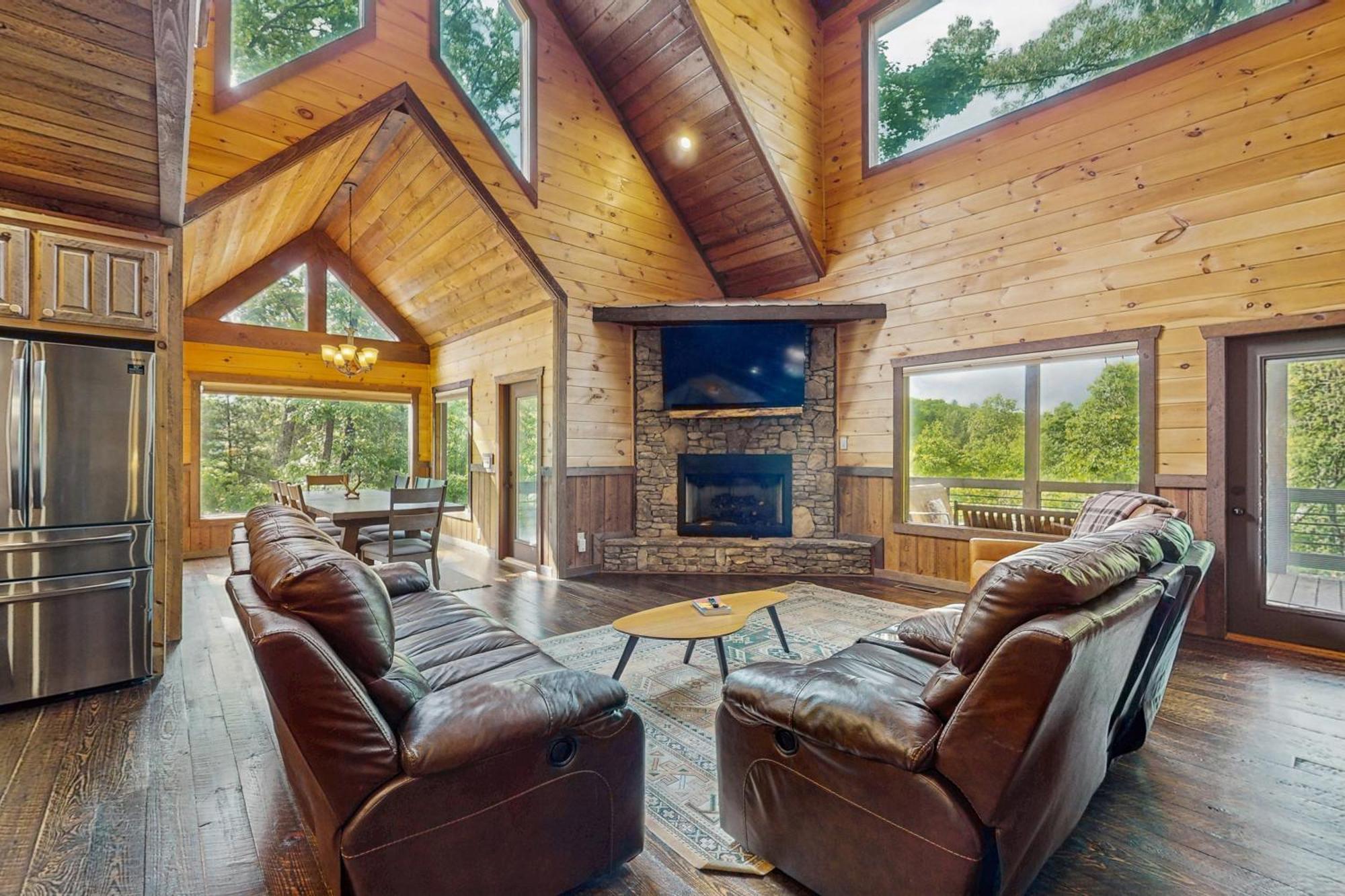 Villa Whispering Woods à Blue Ridge Extérieur photo