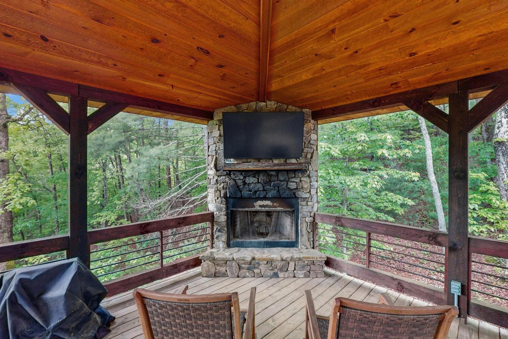 Villa Whispering Woods à Blue Ridge Extérieur photo