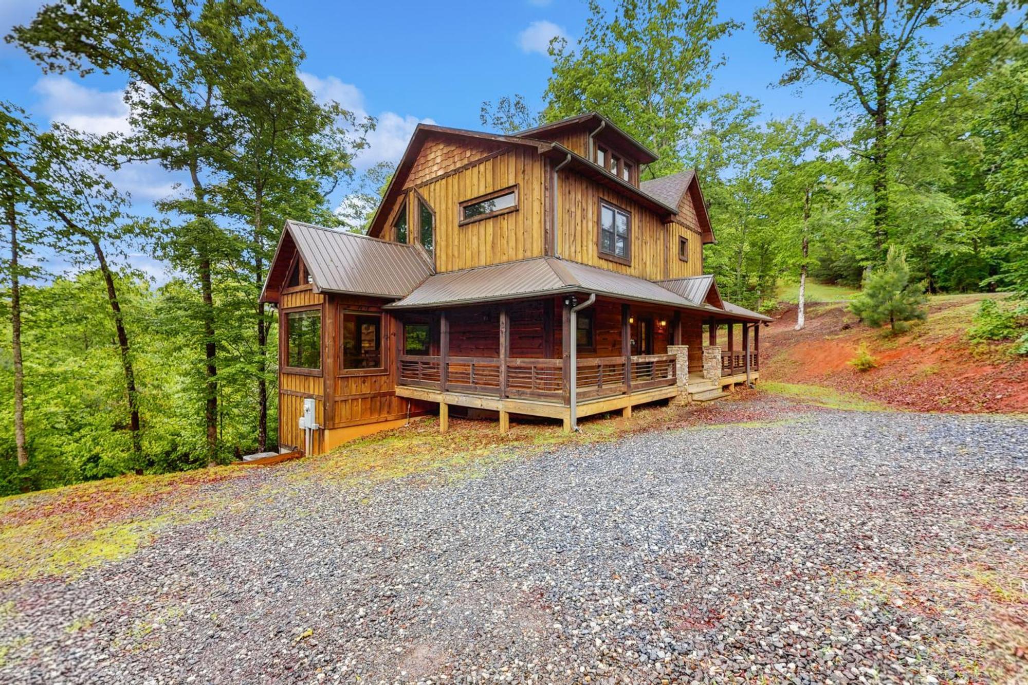 Villa Whispering Woods à Blue Ridge Extérieur photo